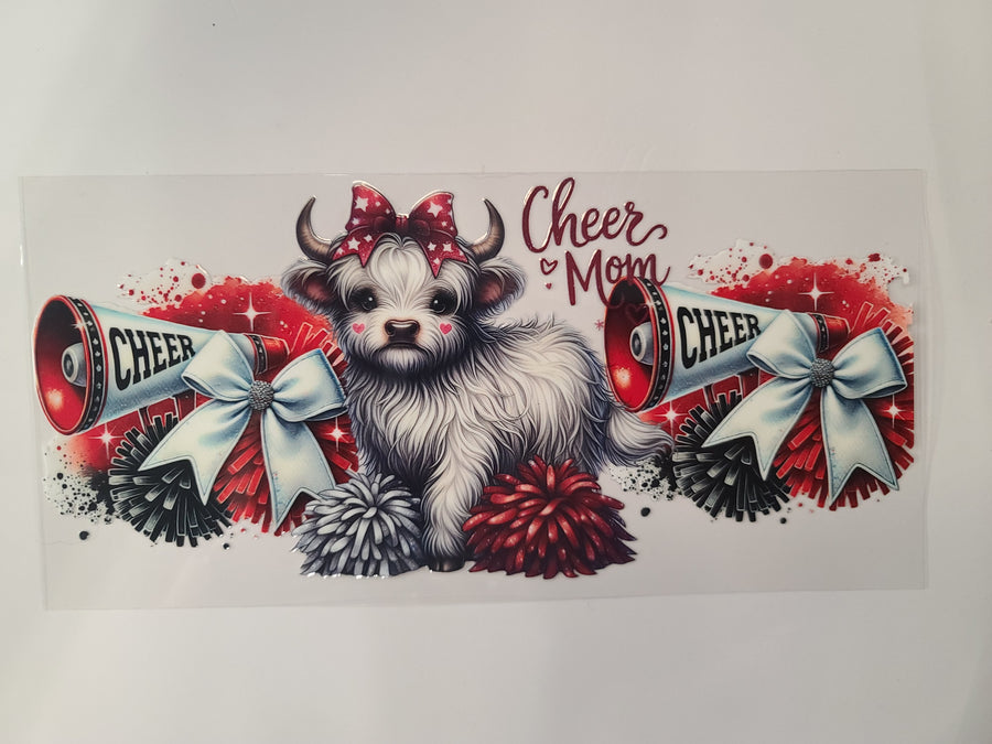 Cheer Mom w/ Cow