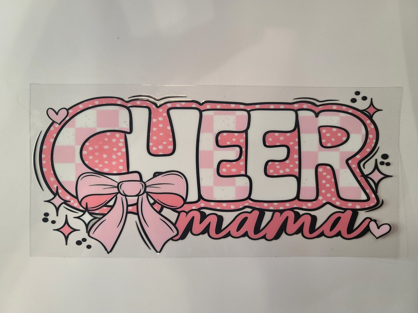 Cheer Mama Pink Polka Dots