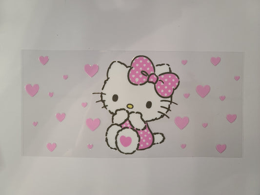 Hello Kitty and Pink Hearts