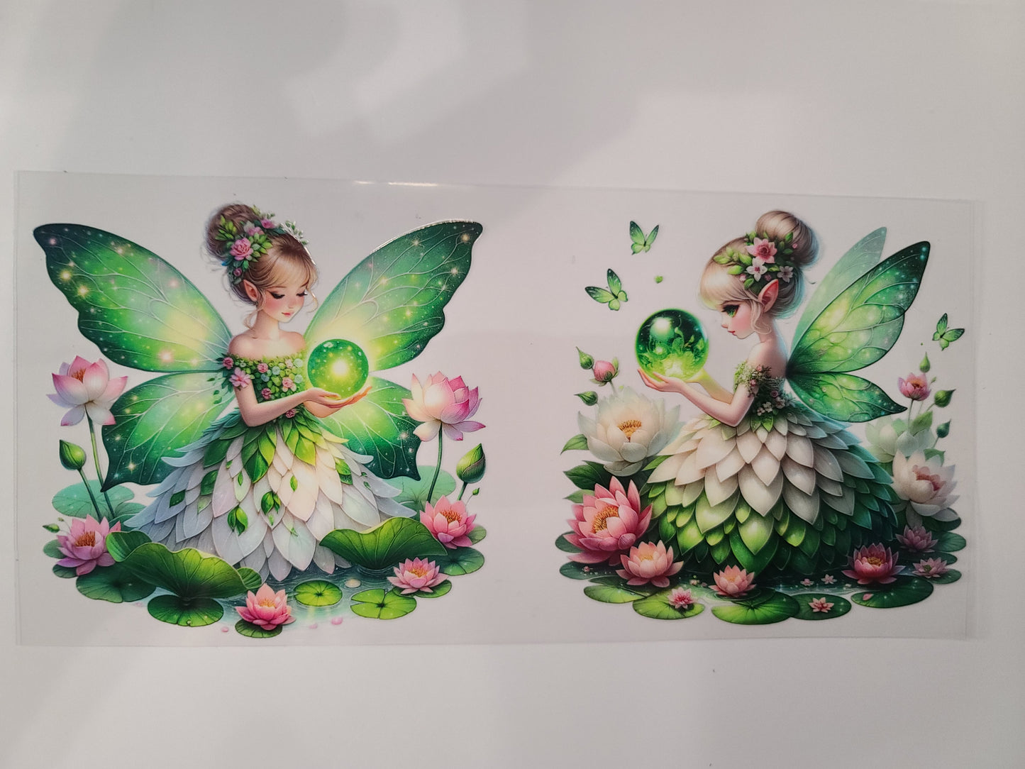 Green Fairy with Crystal Ball