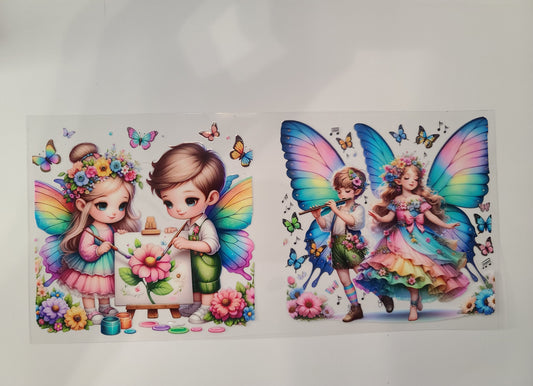 Little Fairies Artist and Flute