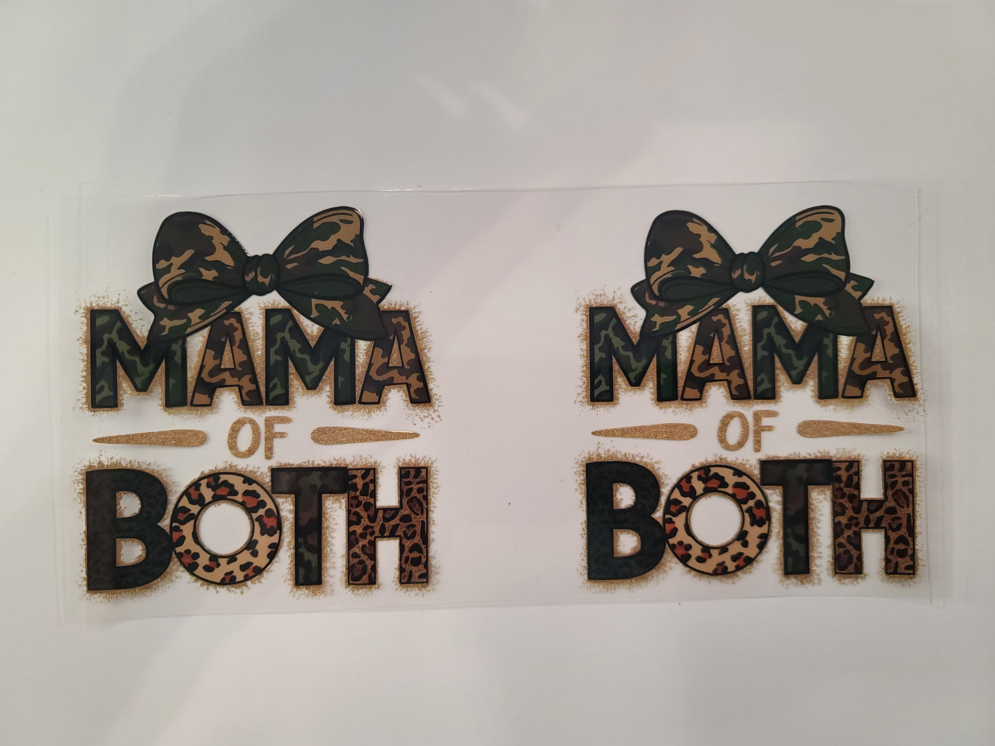 Mama of Both Camo Print