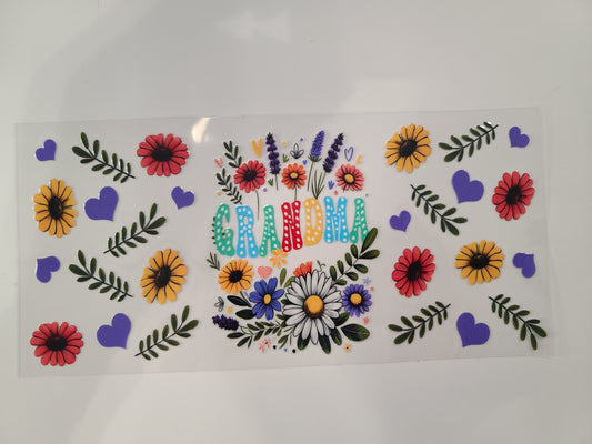 Grandma Polka Dots Flowers