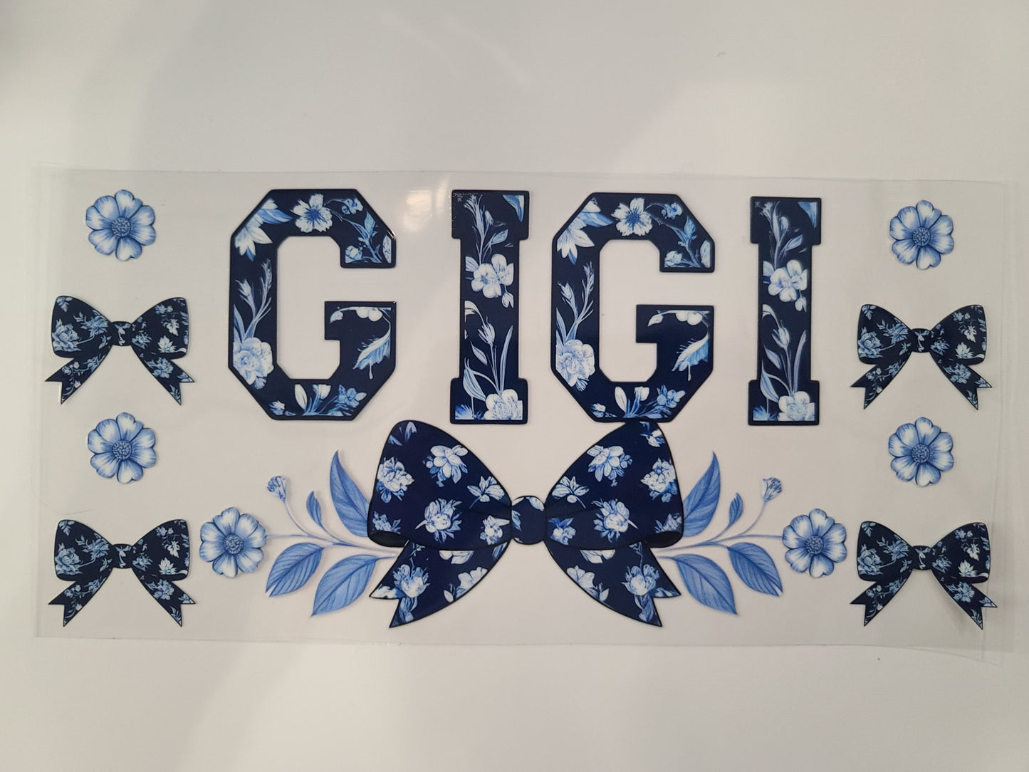 Gigi Blue Floral and Bows