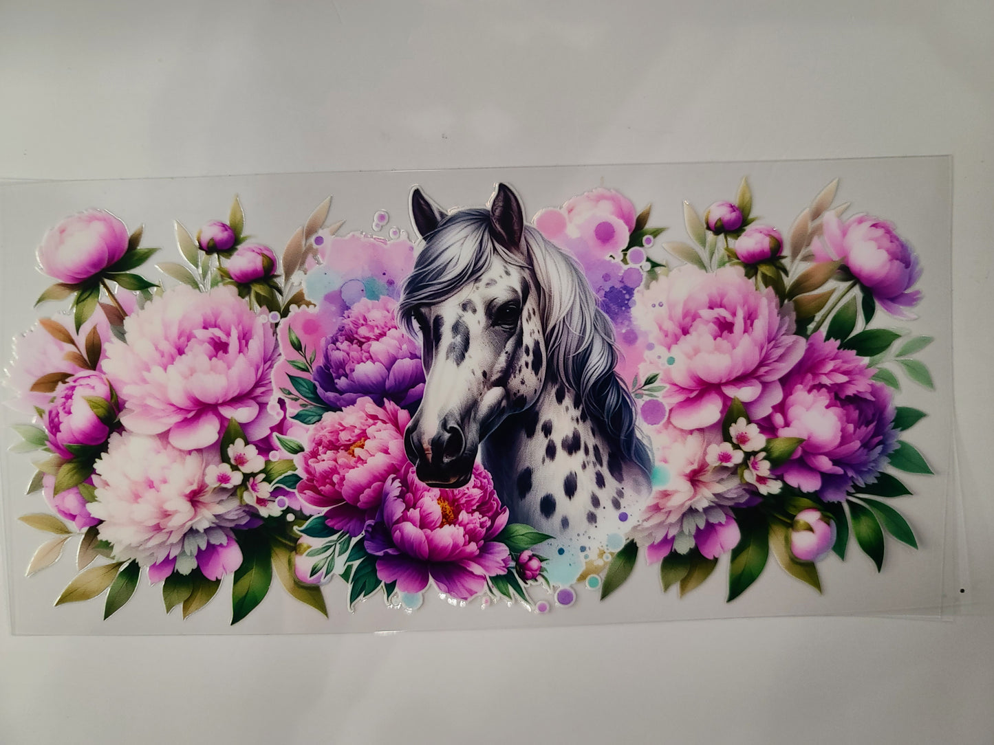 Horse Pink and Purple Flowers