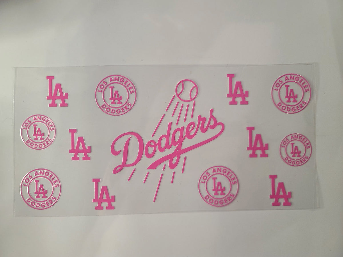 Pink Los Angeles Dodgers Baseball