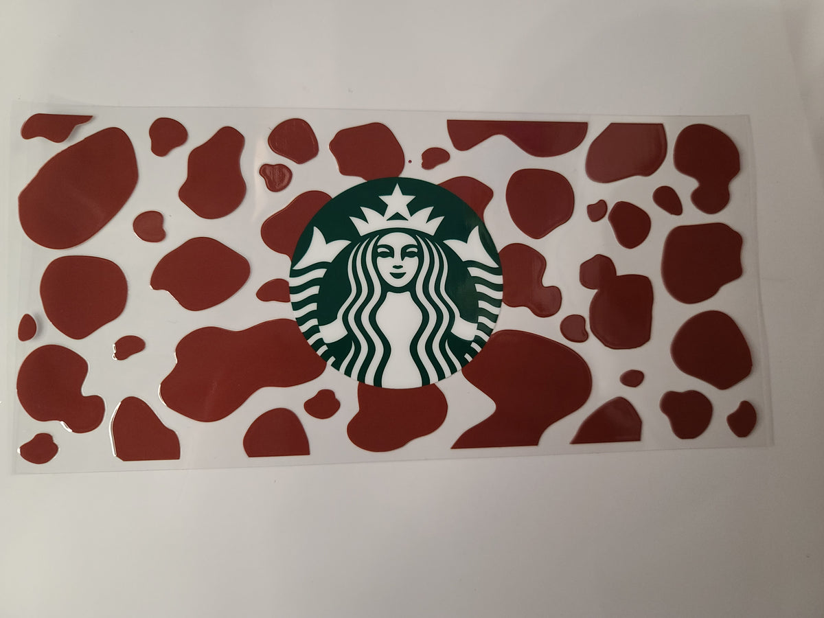 Starbucks Logo With Coffee Splatters