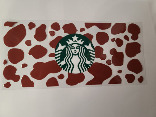 Starbucks Logo With Coffee Splatters