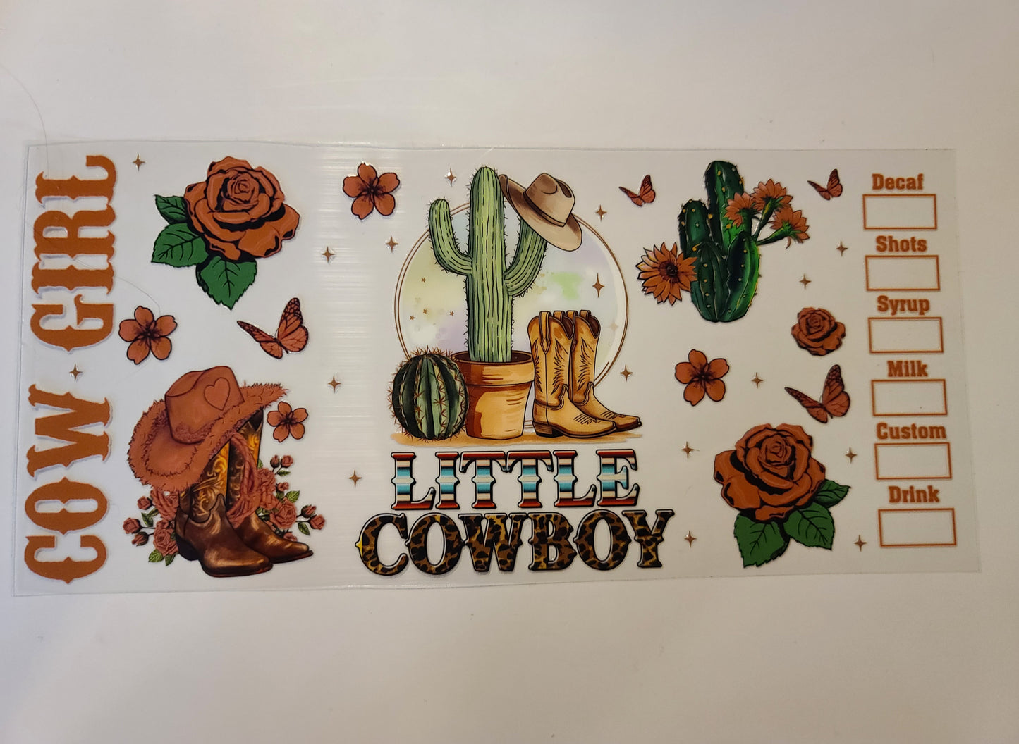 Cow Girl Little Cowboy W15