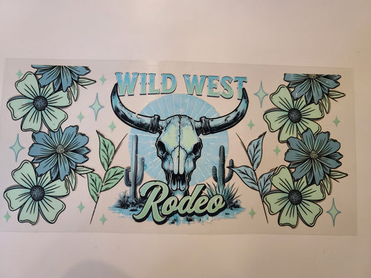 Wild West Rodeo ~ Blue W44