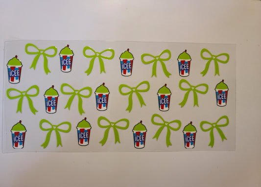 Icee With Green Bows