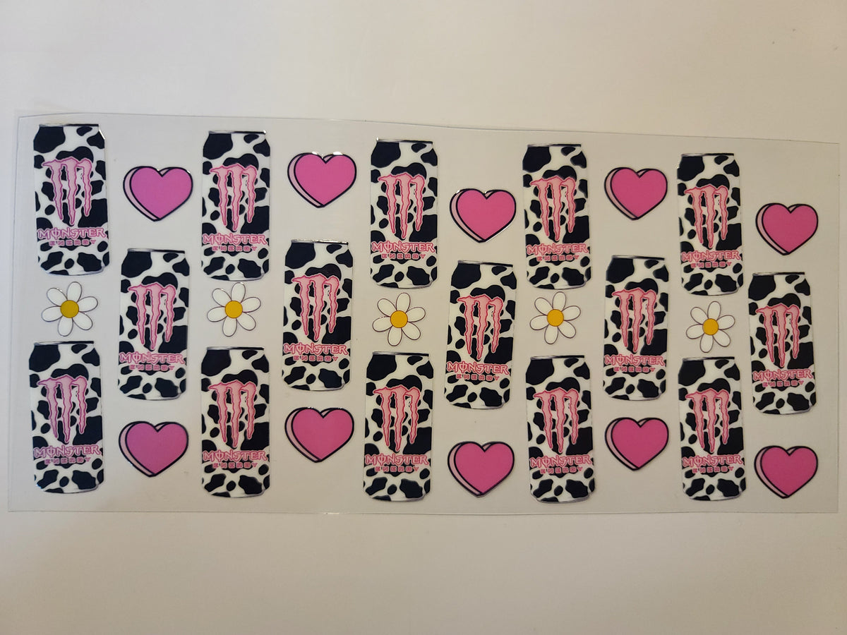 Pink Monster Energy Drink