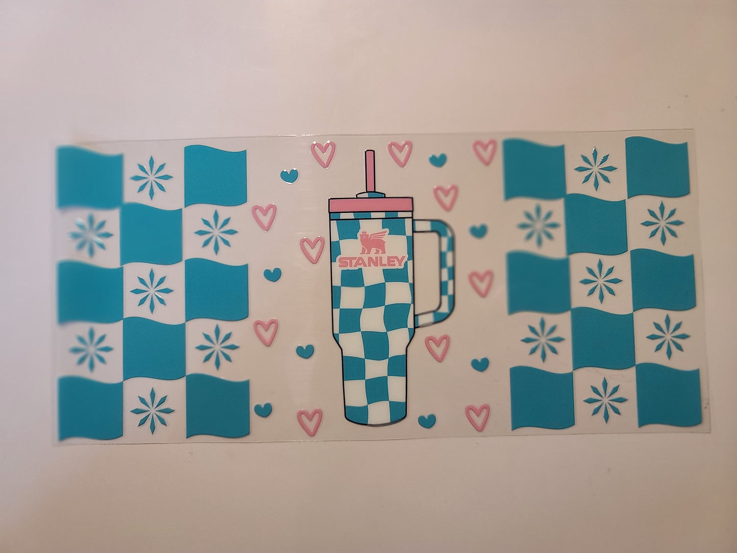 Stanley Teal Checkered