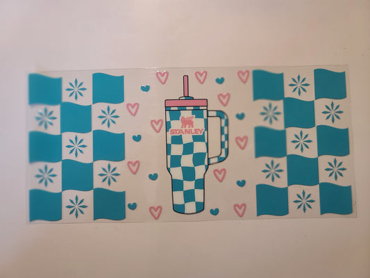 Stanley Teal Checkered