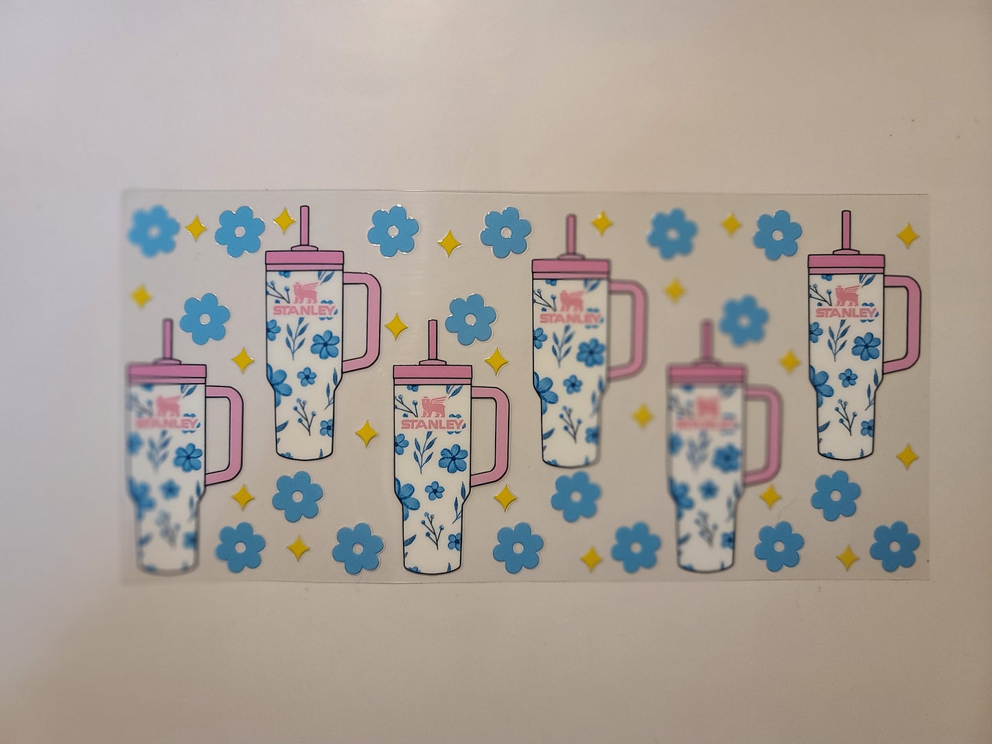 Stanley Blue Flowers