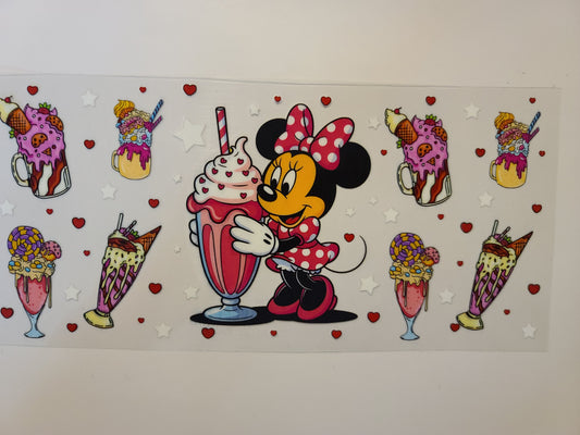 Minnie Mouse Milkshake ~ Disney
