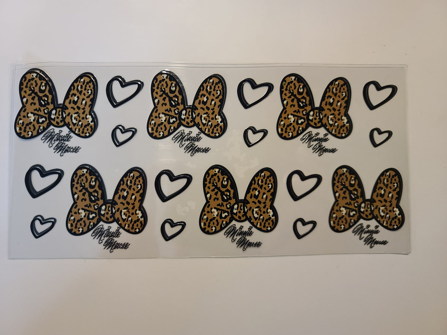 Minnie Mouse Cheetah Bows