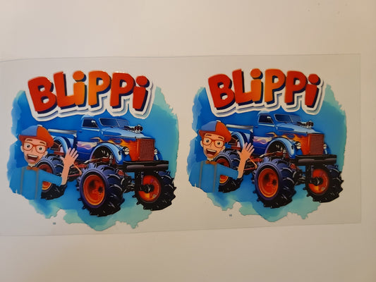 Blippi ~ Decal ONLY (one side)