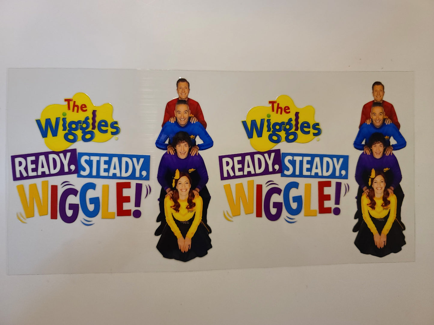 The Wiggles Decal ONLY (one side)