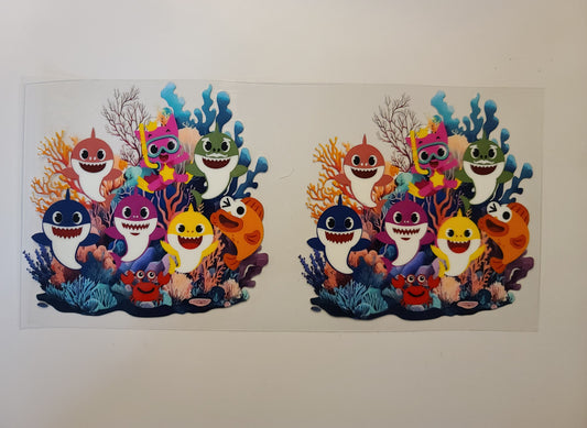 Baby Shark ~ Decal ONLY (one side)