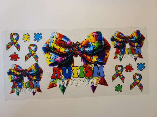 Autism Awareness Puzzle Pieces