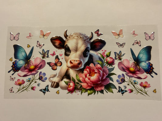 Cow Flowers Butterflies