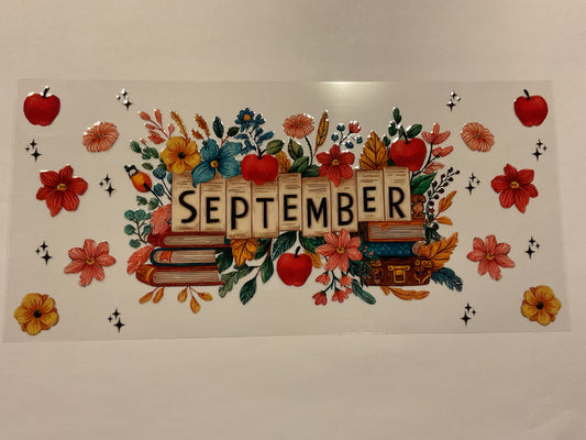 September Seasonal Apples Flowers