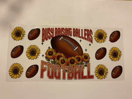 Busy Raising Ballers Football