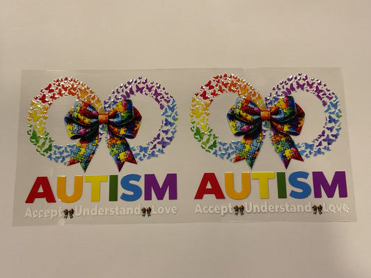 Autism Awareness Bows