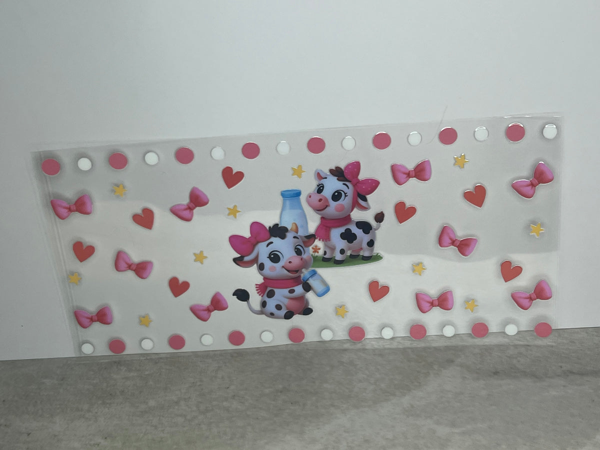 Baby Cow Calf Baby Bottles Milk