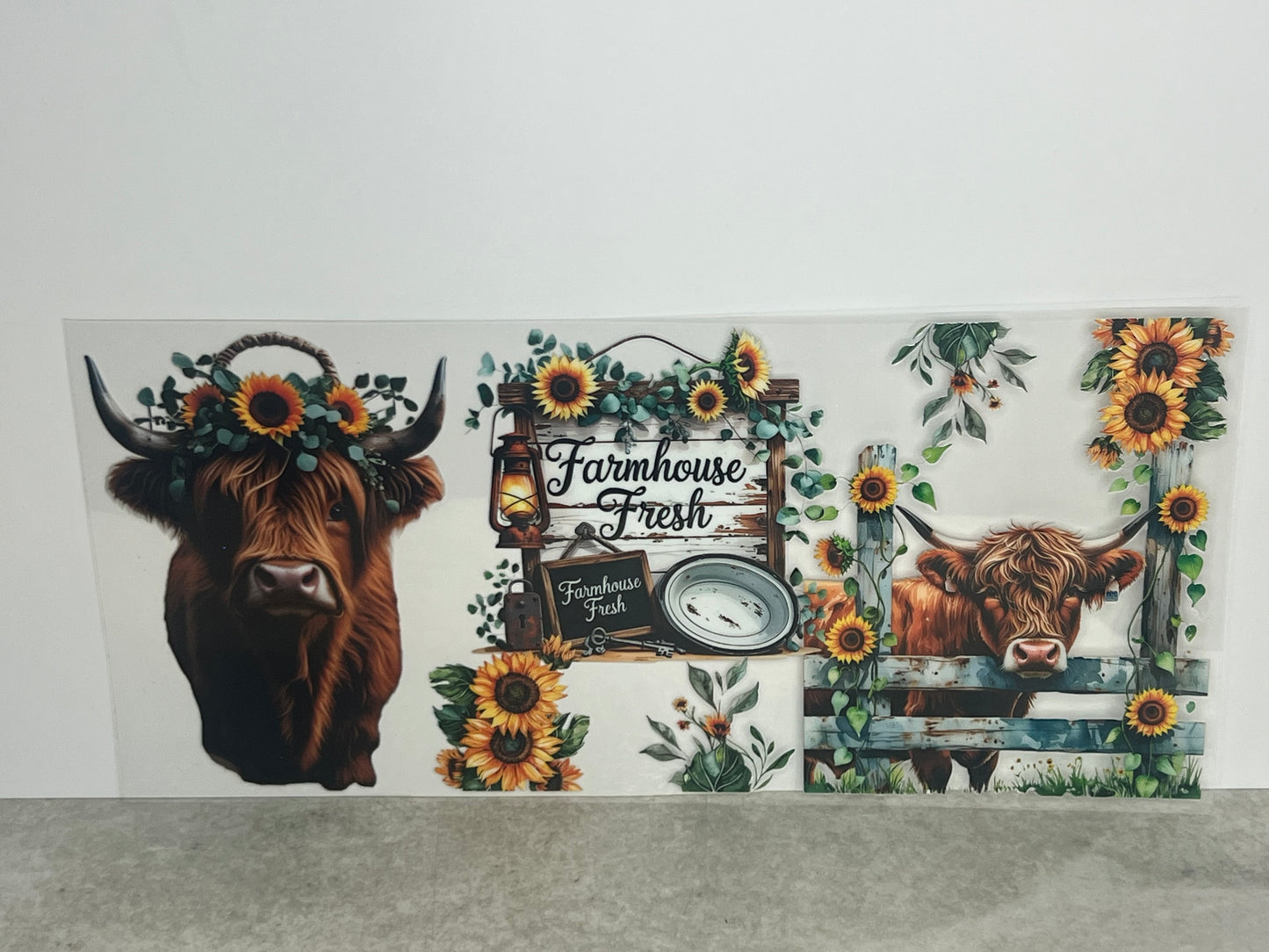 Highland Cow Farmhouse Fresh