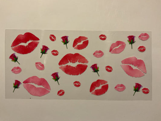 Pink Lips and Roses