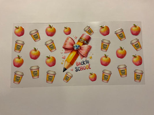 Pencil Coffee Teach Teacher