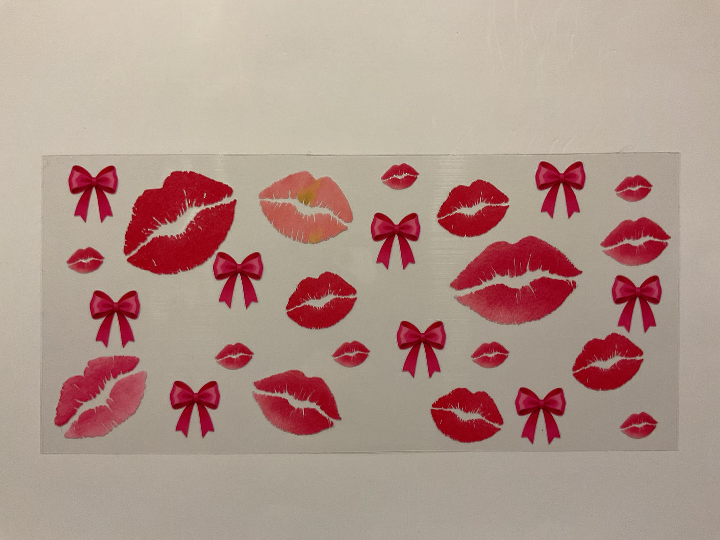 Pink Lips and Hearts