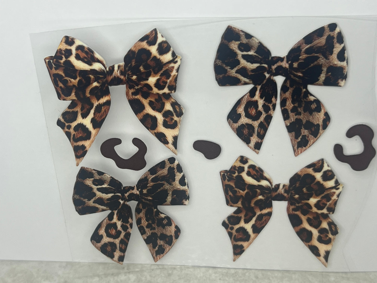 Cheetah Bows DECAL ONLY
