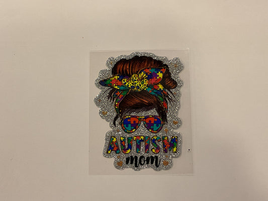Autism Mom ~ Decal