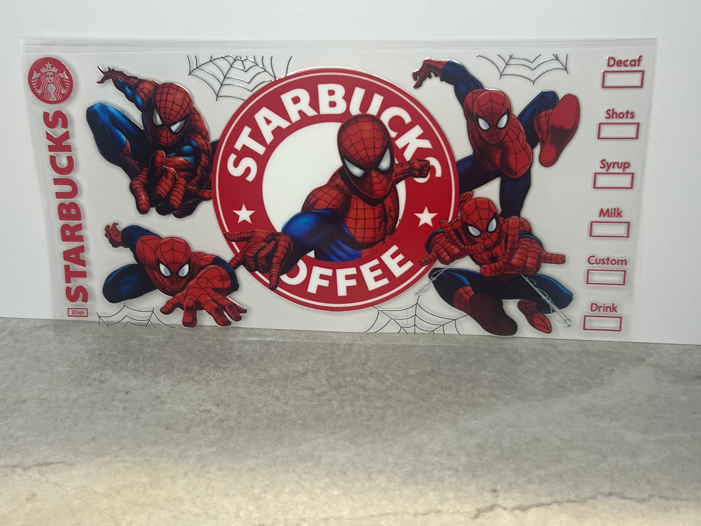 Starbucks Coffee Spider-Man