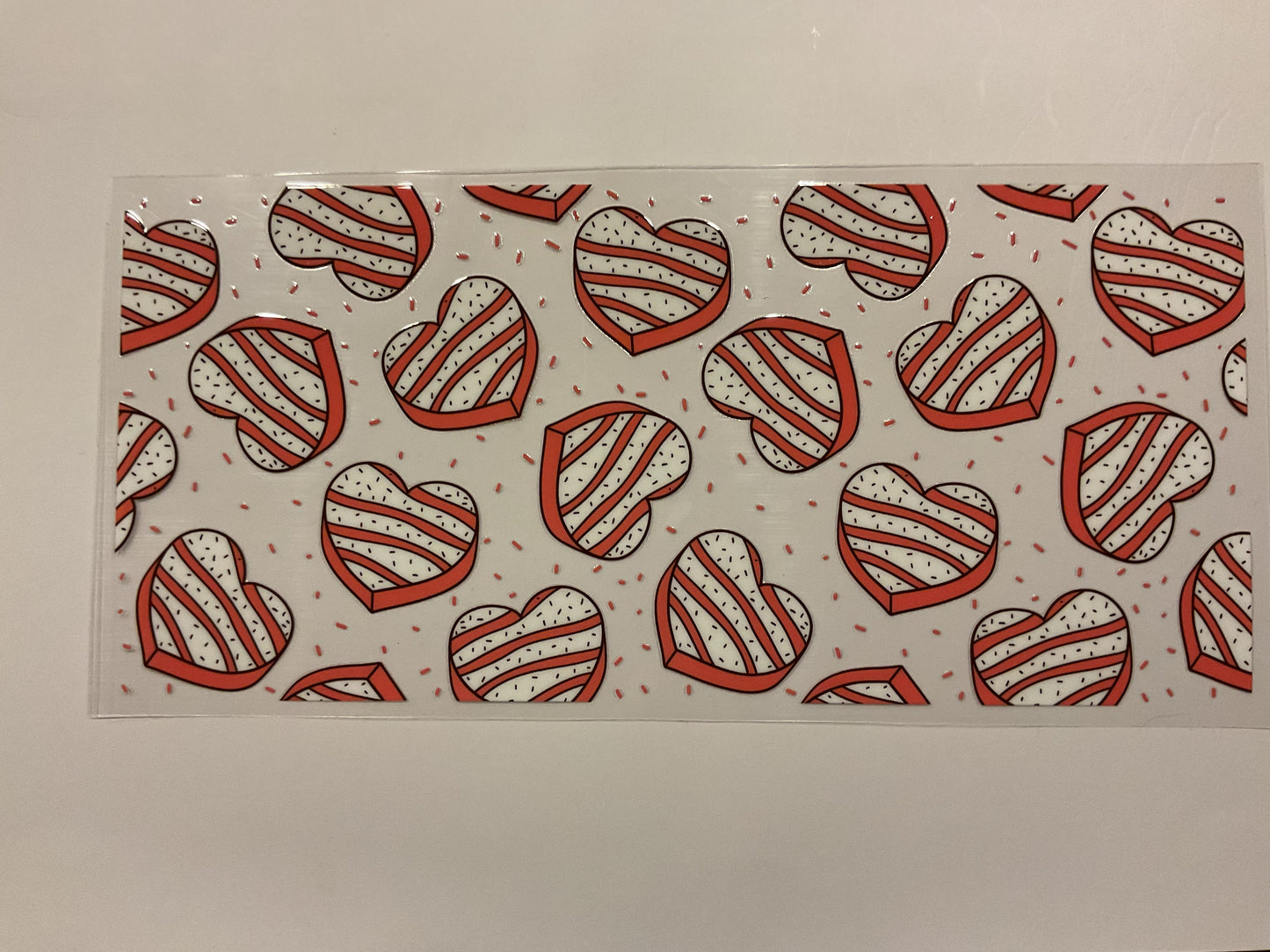 Valentines Heart Snack Cakes