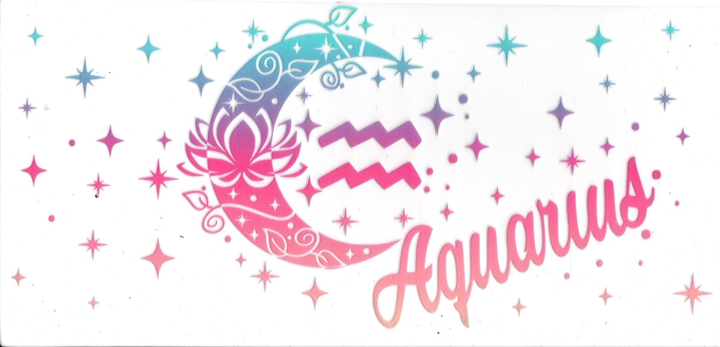 Aquarius Moon and Stars