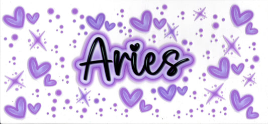 Aries Purple Hearts