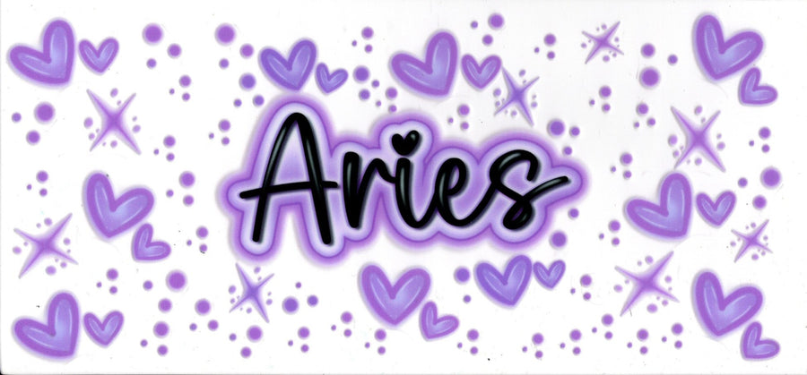 Aries Purple Hearts