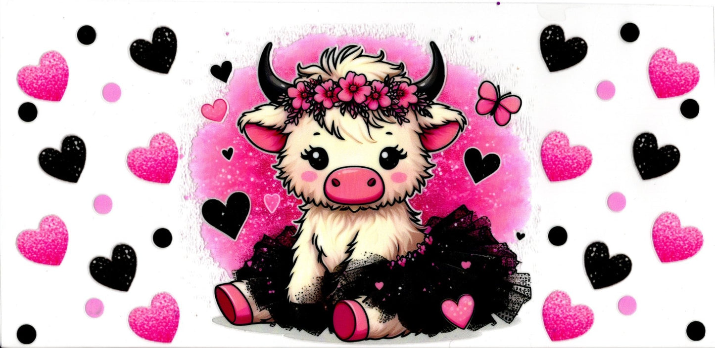 Highland Cow With Tutu