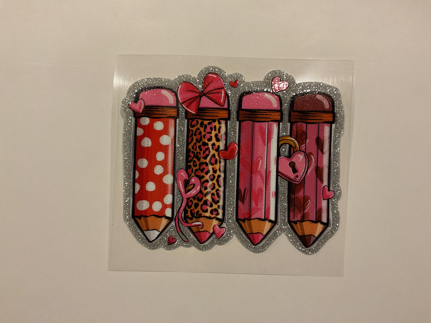 Pink Pencils ~ Decal Teacher