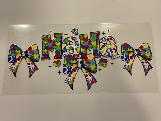 Autism Mama Bows