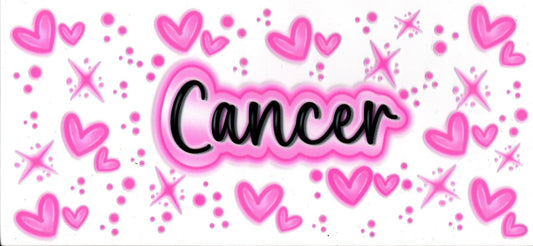 Cancer Pink Hearts