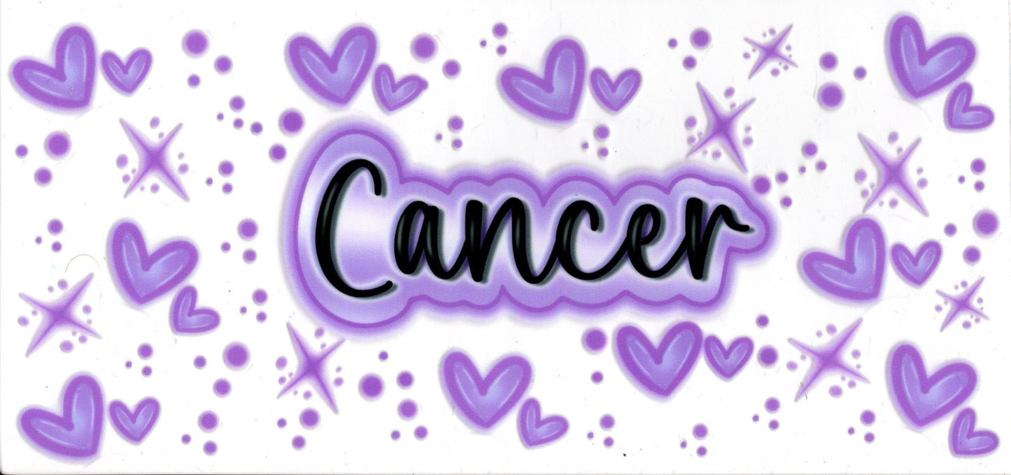 Cancer Purple Hearts