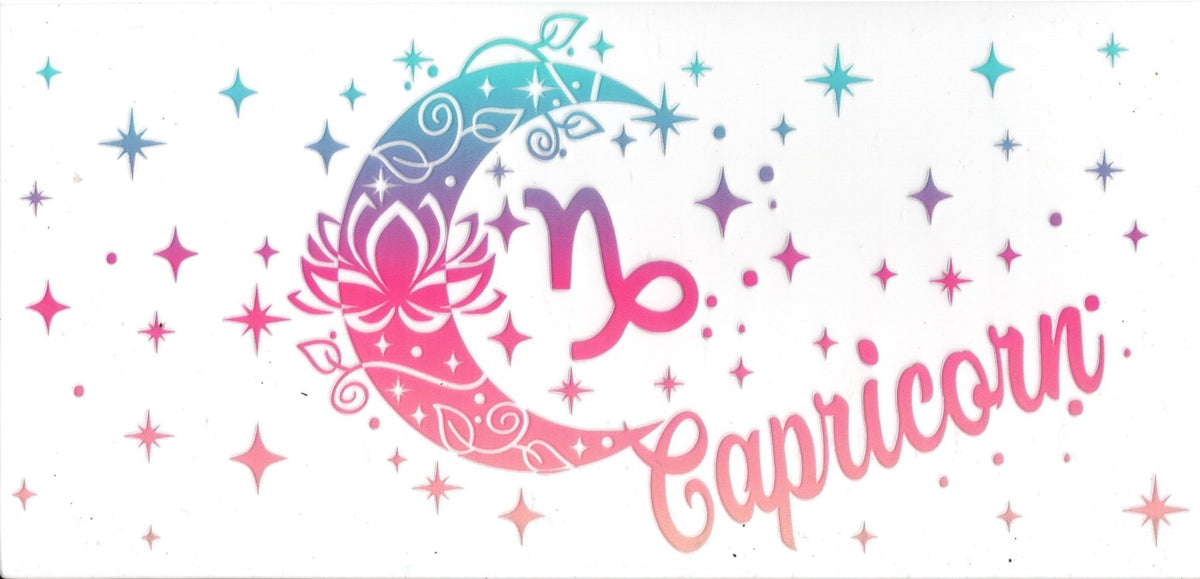 Capricorn Moon and Stars