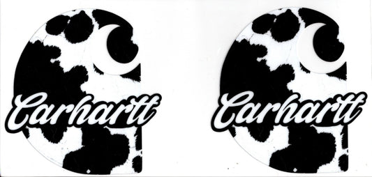 Carhartt Black Cow Print