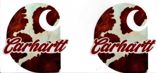 Carhartt Brown Cow Print