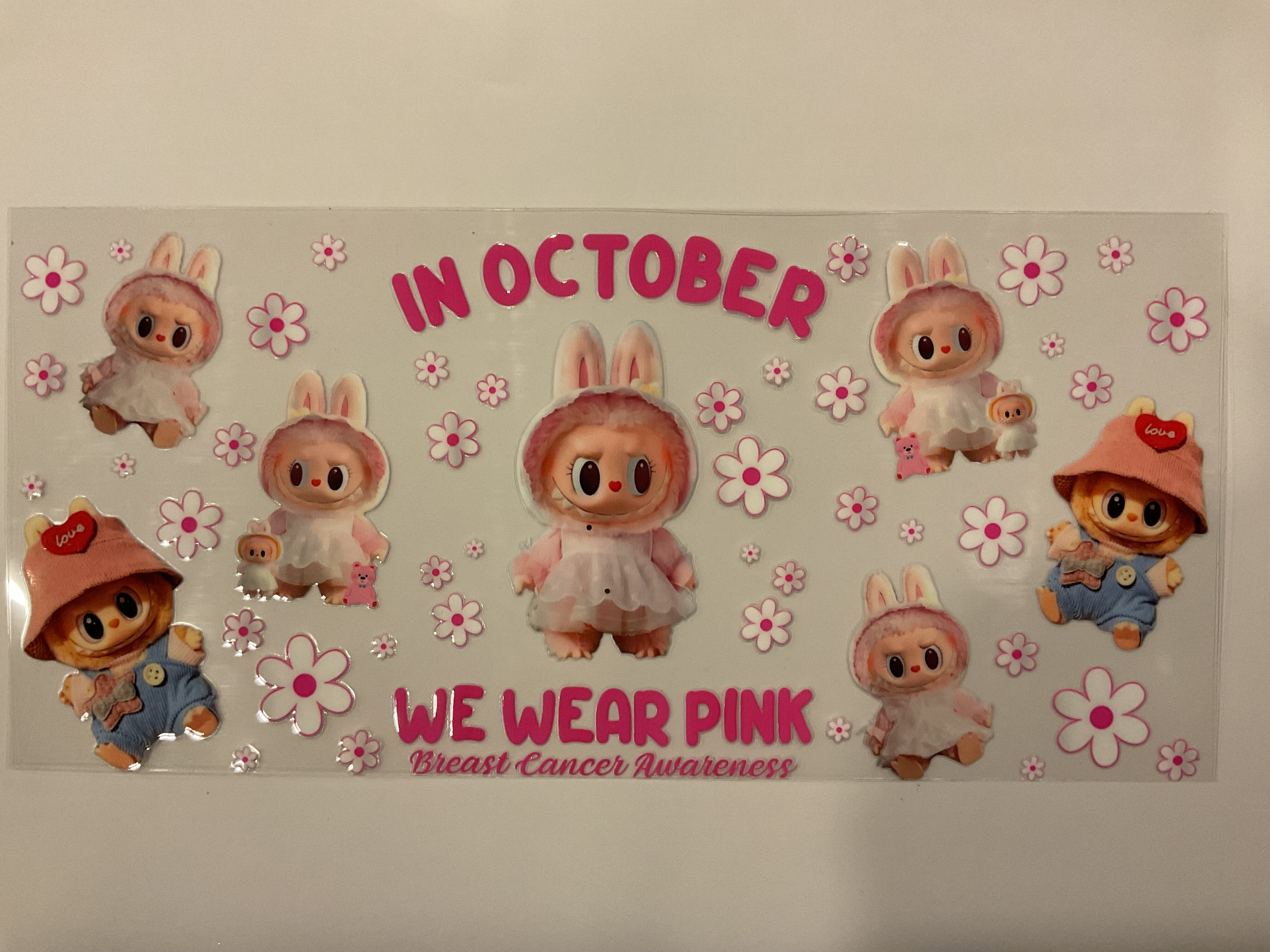 Labubu Breast Cancer Awareness – Blue Ridge Kreations